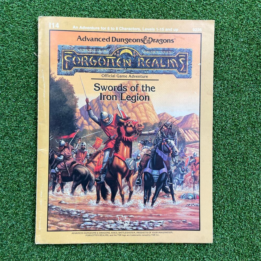 Advanced Dungeons & Dragons Forgotten Realms I14 Swords of the Iron Legion